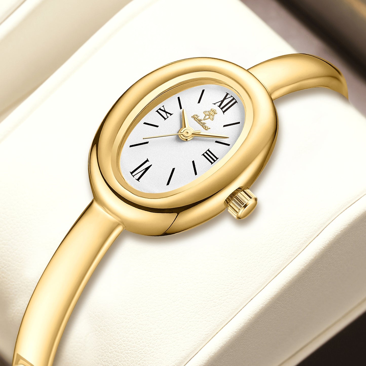 Women’s Retro Oval Quartz Watch