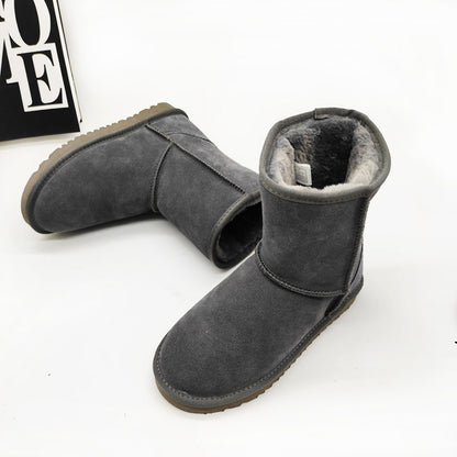 Personalized Mid-calf Length Snow Boots