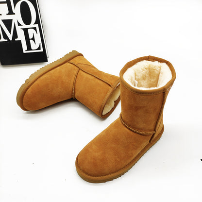 Personalized Mid-calf Length Snow Boots